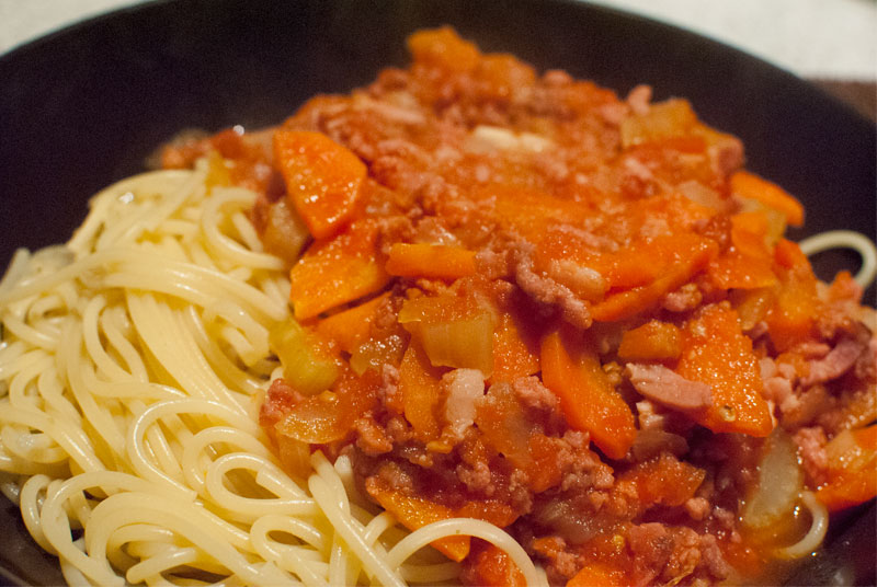 Delicious Homemade Spaghetti Bolognese