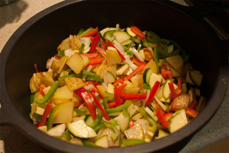 Spanish vegetable stew