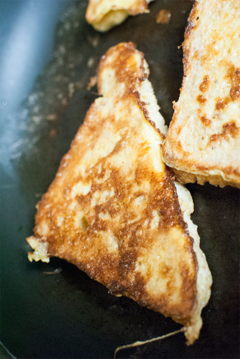 Homemade French toast