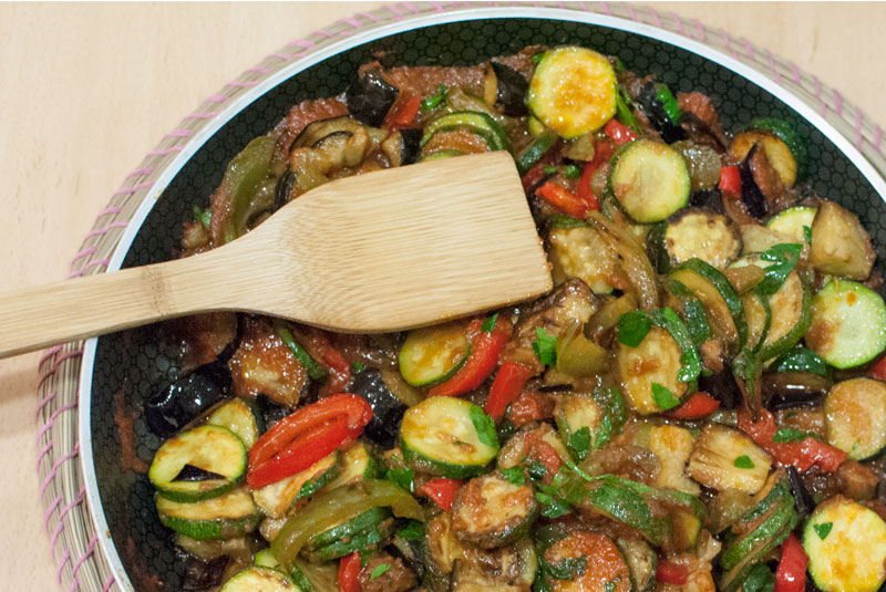 Homemade French ratatouille