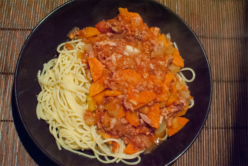 Delicious Homemade Spaghetti Bolognese